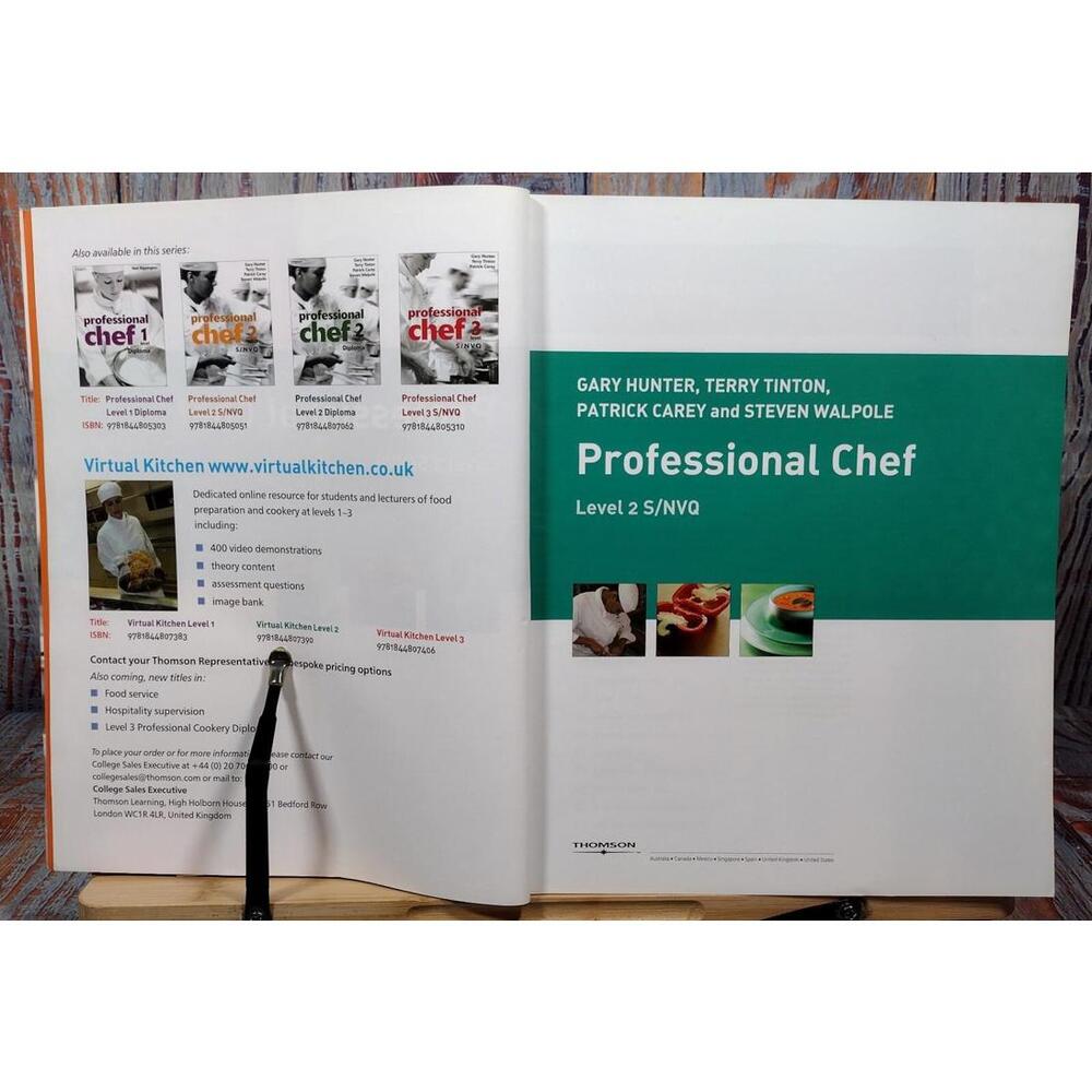 Professional Chef Level 2 S/NVQ Training Book - Picture 3 of 16